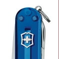 thumbnail image 4 of Victorinox Classic SD 7 Function Translucent Sapphire Pocket Knife, 4 of 7