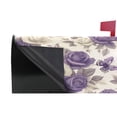 thumbnail image 3 of WOBOGO Purple White Flowers Pattern Mailbox Cover Magnetic for Garden Yard Home Decor Standard Size 20.7×18.03in, 3 of 9