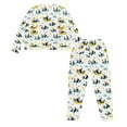 thumbnail image 6 of FOR U DESIGNS Star Moon Panda Women's Long Sleeve Drawstring Pajamas Set 2 Piece Size M Nightwear Long Crew Neck Tops and Pants for Women Sleepwear Soft Pjs Set, 6 of 6