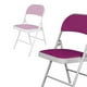 thumbnail image 5 of 6 sillas plegables de oficina acojinadas ilios innova  Moradas, 5 of 5