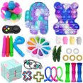 thumbnail image 1 of 30Pcs Sensory Toys Set, Stress Relief Finger Training Dimple Games Kit, 1 of 1