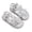 Silver, variant on Toddler Baby Girls Summer Beach Sandals Breathable Anti- Soft Sole Flower Decor Princess First Walker Shoes 3-12 Years