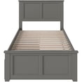 thumbnail image 4 of Leo & Lacey Madison Twin XL Platform Bed  & Storage Drawers in Grey, 4 of 8