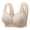 Gray, variant on Womens Bras Comfortable Wireless Comfortable Breathable And Gathered Thin Cups Underwear Daily Bra 46