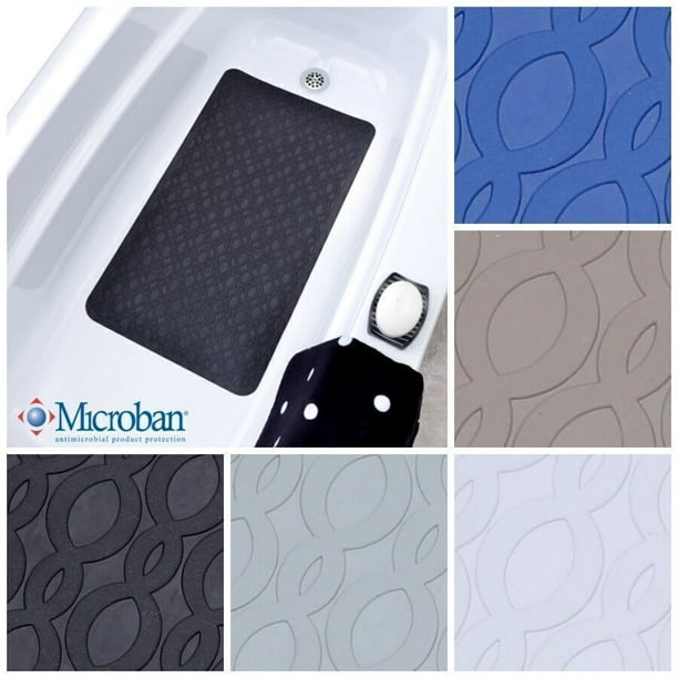 Bath Safety Mat Mildew Resistant Large Rubber