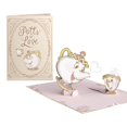 thumbnail image 1 of Tarjeta pop-up Lovepop La Bella y la Bestia 5 x 7", 1 of 6