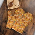 thumbnail image 5 of Orange Leaf Sunflower Pattern Shower Curtain OneSize ,Bathroom Decorative Shower Curtains Set with 12 Hooks,Modern Waterproof Washable Shower Curtain, 5 of 7