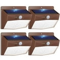 thumbnail image 1 of [Luces solares para exteriores] Sensor de movimiento Peasur a prueba de agua (paquete de 4), 1 of 6