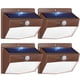 thumbnail image 1 of [Luces solares para exteriores] Sensor de movimiento Peasur a prueba de agua (paquete de 4), 1 of 6