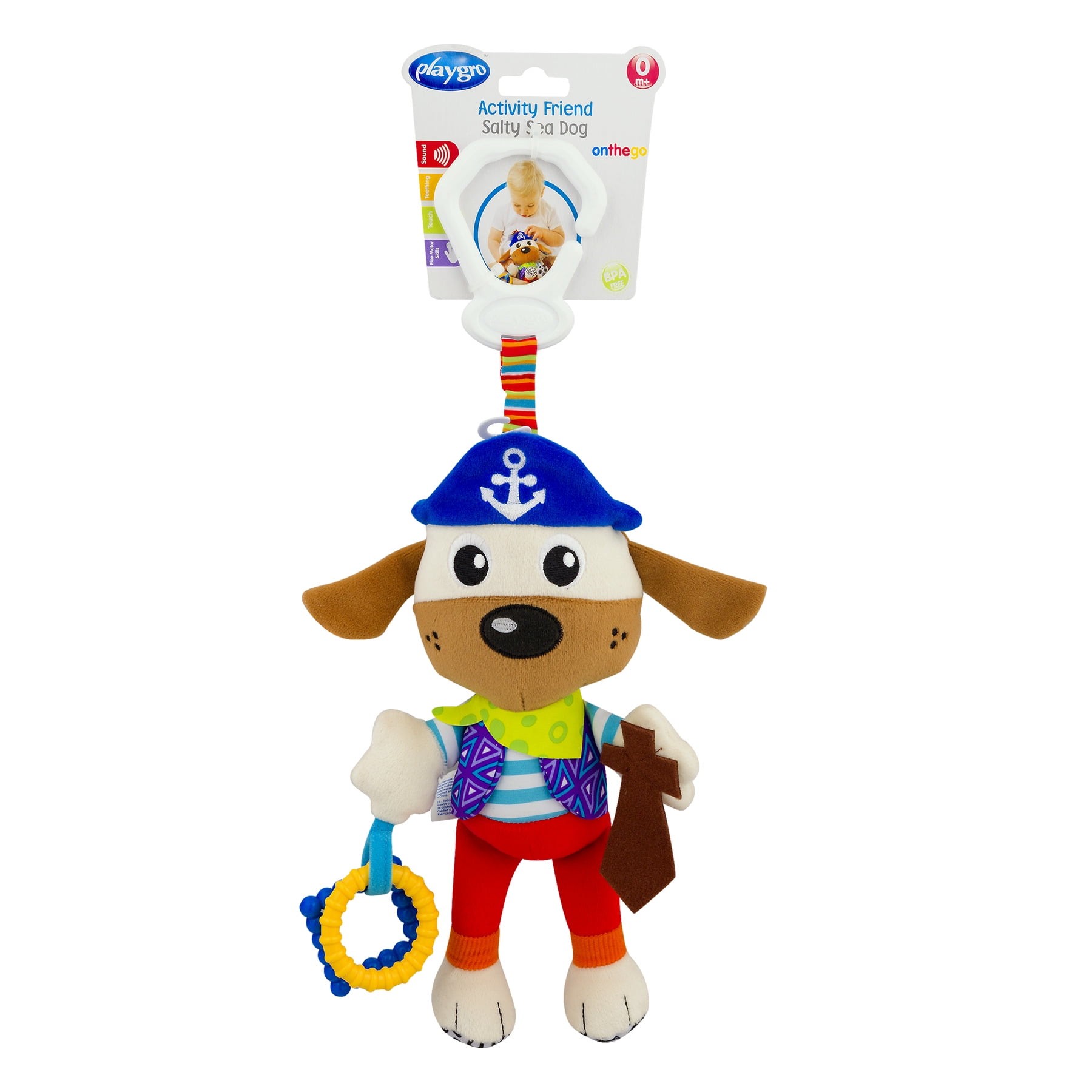 Playgro Activity Friend Salty Sea Dog 0m+, 1.0 CT