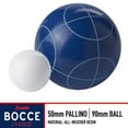thumbnail image 4 of Franklin Sports Jeu de Boules de Pétanque - Boules de Pétanque Rouges, Blanches, Bleues et Pallino - Complet, Prêt à Jouer Ensemble de Boules de Pétanque - Parfait f, 4 of 5