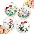 thumbnail image 3 of tredstone Universal Portable Crossstitch Ring Replacement Embroidery Bamboo Hoop Sewing Needlework Handmade Handicraft Accessories 23CM, 3 of 6