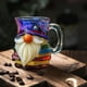 thumbnail image 4 of Taza de café con diseño de pila de libros enanos pintados | Diseño de pila de libros pintados a mano | Regalo literario único para profesores y amantes de la lectura, 4 of 6