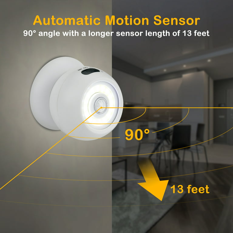 CREWEEL Rechargeable Motion Sensor Night Light, Battery Operated  nightlights, Dimmable Motion Sensor…See more CREWEEL Rechargeable Motion  Sensor Night