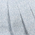 thumbnail image 4 of Superior Vineyard Cotton Blend Matelasse Coverlet, Throw (Non-Standard), Sky Blue, 4 of 5