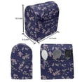 thumbnail image 4 of Japanese Stand Mixer Cover, Blooming Sakura Cherry Branches Chinese Oriental Kimono Pattern, Kitchen Appliance Organizer Bag Cover with Pockets, 5 Quarts, Purple Rose Fern Green, by Ambesonne, 4 of 4