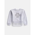 thumbnail image 7 of Wonder Nation Girls Double Top with Long Sleeves, Sizes 4-18 & Plus, 7 of 7