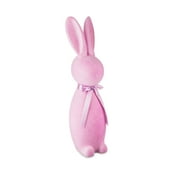 Easter Flocked Bunny Decor, Lilac, 27 Inch, by Way To Celebrate
