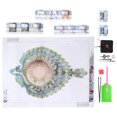 thumbnail image 4 of QIILU Painting 5d Diy Painting DIY Rhinestones Painting Special‑Shaped Hand-Made Clocks Pattern Crystal Embroidery, 4 of 8
