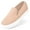 Pink, variant on JENN ARDOR Women’s Fashion Sneakers Classic Slip on Flats Comfortable Walking Sports Casual Shoes Quilted Casual Shoes