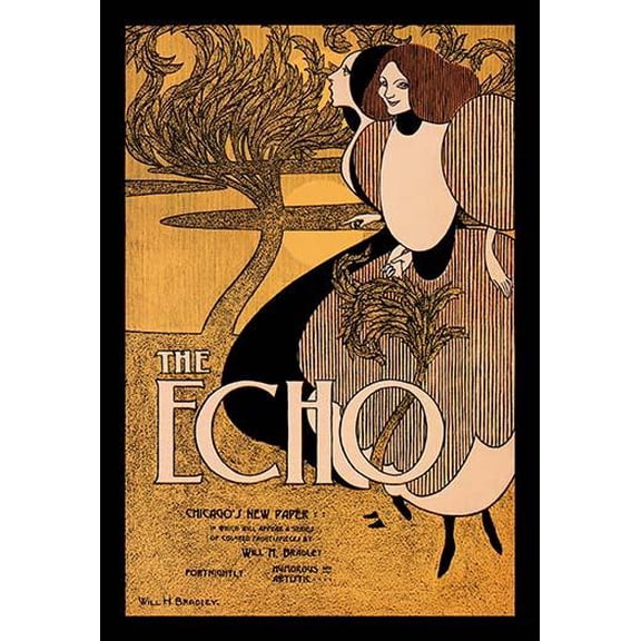 The Echo Museum quality giclee print canvas wrap(20" x 30")
