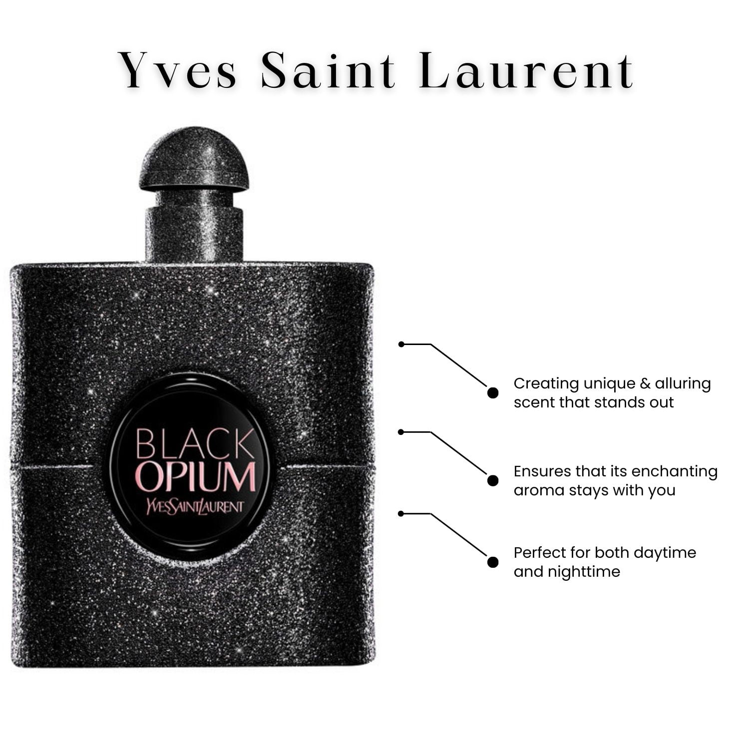 Inspired By Black Opium Parfum Femme Perfume YSL - Dark Opium - The  Fragrance World