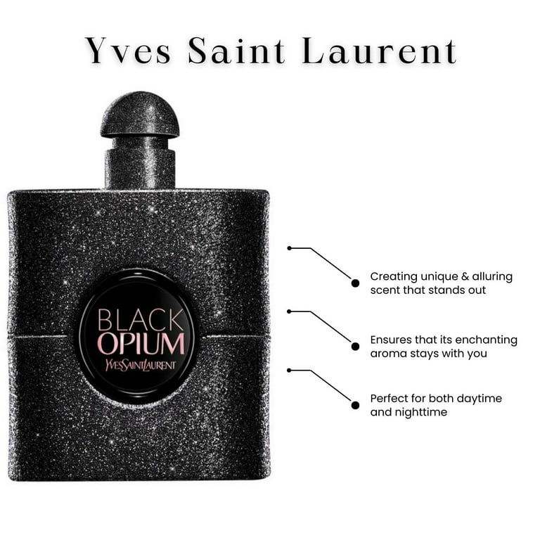 Yves Saint Laurent Black Opium Eau de Parfum, Perfume for Women, 1