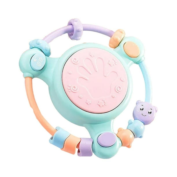 Juguete Musical Para Bebés, Tambor De Música Eléctrica, Cuentas De Cuerda Para Bebés, Juguete Educativo, Tambor De Mano Musical, Juguete Educativo Para Edades Tempranas, Sonajeros Para Niños Kearding FN007746-02