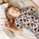 thumbnail image 5 of Balery Retro Red Black Roses Conjunto de Pijama Infantil de Manga Corta con Estampado – Ropa de Dormir de Algodón Suave-3X-Large, 5 of 6