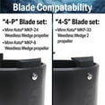 thumbnail image 6 of Seachoice 88736 Prop Buddy 4 inch Replacement Blades with Stainless Steel Hardware, 6 of 6