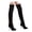 Black, variant on Slim Thigh High Boots for Women Over The Knee Strench Pointed Toe Stiletto Heel Slouchy Boot for Party Dressy Outfits