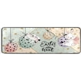 thumbnail image 5 of SKYSONIC 2'X6' Cute Easter Bunny Easter Eggs Runner Rug with Rubber Backing, Non Slip Entryway Rug Runner Washable Soft Area Rug Carpet for Hallway Bedroom Kitchen Decor, 5 of 6
