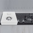 thumbnail image 4 of Phenofice Gas Hob Reducer Gas Stove Rack Carbon Steel White Rectangular Modern Design 1Set, 4 of 8