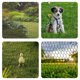 thumbnail image 4 of Malla de alambre para cercas de jardín, malla hexagonal de púas, cerca metálica multiusos para ganado, galvanizada, 4 of 6