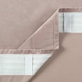 thumbnail image 3 of Chanasya Pink Velvet Curtains Panel Set 2 -Piece - Classy Partial Blackout Curtains Room Darkening Curtains Drapes for Living Room Bedroom Patio - Window Treatment - 63 Inch Length Long - Blush, 3 of 5