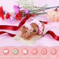 thumbnail image 2 of Yazoeia Silicone Pig Silicone Piglet with Nursing Bottle and Clothing Accessories 5 Inch Lifelike Animal Pig Doll Cute Realistic Miniature Reborn Interesting Full Silicone Body Pig Toys, 2 of 9