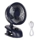 thumbnail image 1 of Ventilador de escritorio USB Sincero con clip Pantalla digital inteligente 3 aspas Azul, 1 of 10