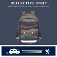 thumbnail image 5 of FORMRS Unisex School Backpack 17" Student Travel Bag with Laptop Compartment, Artistic Desert Pattern, 5 of 7