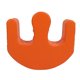 thumbnail image 1 of Dispositivo de giro con arco naranja para pacientes mayores y discapacitados, de cuero sintético, impermeable y suave., 1 of 14
