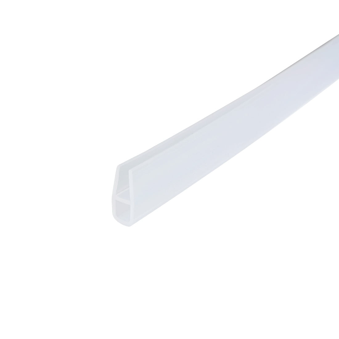 5 or 6mm Glass Straight Soft h Fin Shape FIN007-25 90cm 140cm or 2m Long Seals Gaps of Up to 25mm Doors or Panels 90cm Shower Seal for Screens Fits 4