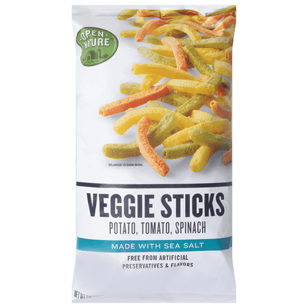 O N Veggie Sticks Sea Salt 7.0 oz