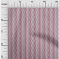 thumbnail image 2 of oneOone Viscose Jersey Pink Fabric Geometric Fabric For Sewing Printed Craft Fabric By The Yard 60 Inch Wide, 2 of 5
