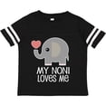 thumbnail image 3 of Inktastic My Noni Loves Me Grandchild Boys or Girls Toddler T-Shirt, 3 of 5