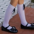 thumbnail image 3 of ROZYARD Kids Girl's Fashion Knee Highs Socks with Bows Summer Thin Sheer Silk Stockings, 3 of 20