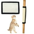 thumbnail image 5 of Pet Cat Scratch Mat Play Mat Anti-Slip Cat Scratch Pad Scratcher Natural Sisal Cat Scratch Protector for Couch, Chair, Desk Legs, Cat Scratch Toy Replacement for Cat Tree,40cm*30cm, 5 of 16