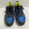 thumbnail image 3 of New Balance 573 All Terrain Mens 8.5 Blue Neon Green Hiking Casual ME573BL, 3 of 6