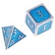 thumbnail image 4 of Familia de Dados Poliédricos de Aleación de Zinc de Dados D4-D20 para s de Copa Azul claro CUTICAT Juego de dados poliédricos, 4 of 7