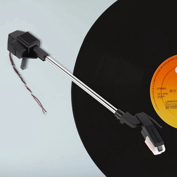 Universal Turntable Tonearm, Phonograph Arm Replacement Turntable Needles Accessories Compatible with Record Player Needles and Vinyl Records