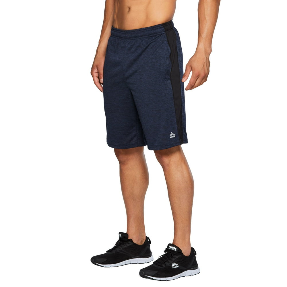 RBX - RBX Active Men's Double Dye Blocked Shorts w/Pockets - Walmart ...