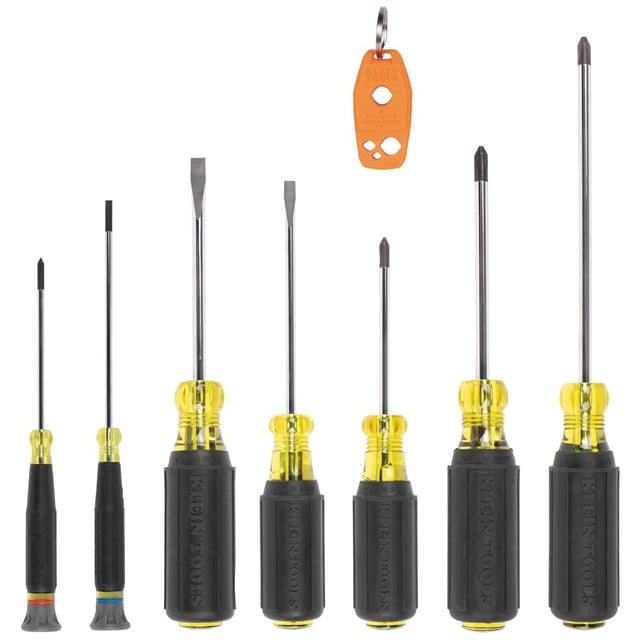 Juego de destornilladores Klein Tools 85808 de 8 piezas con magnetizador